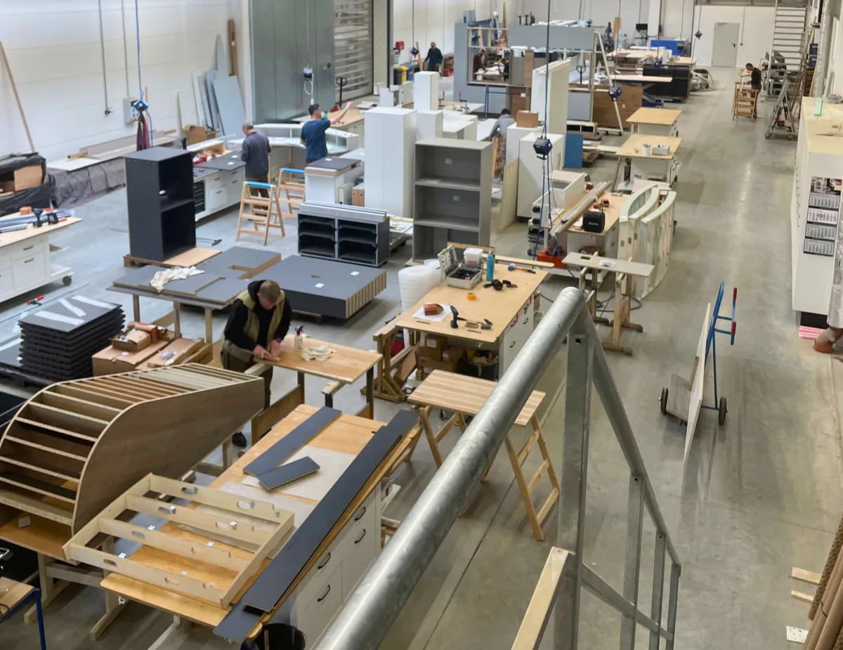 Fertigung bei Objekteinrichtung Hengelhaupt